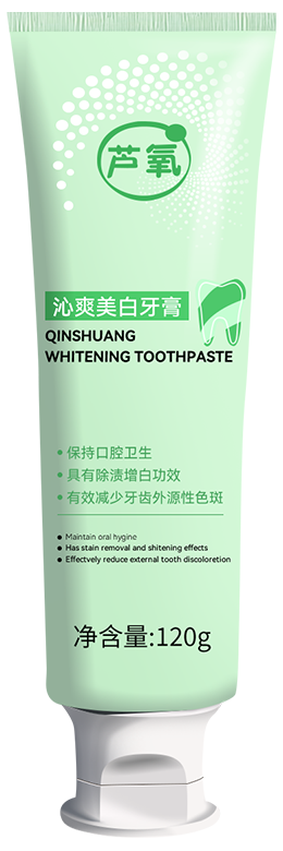 芦氧沁爽美白牙膏